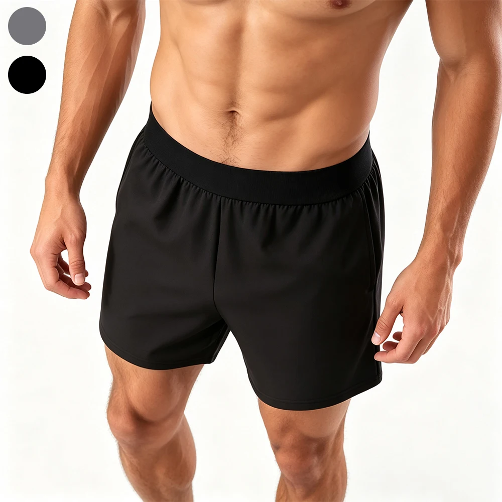 1 Stück Herren Leichte Sportshorts Atmungsaktiv Schnelltrocknend Outdoor Freizeit-Sportshorts für Fitness-Studio Workout Laufen Fitness