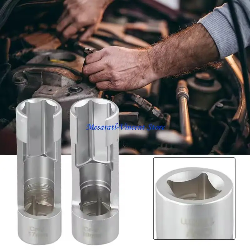 A70F Hexagonal Socket Spanner Tool Set 8mm to 22mm for Car Repair Fuels Injector Remo