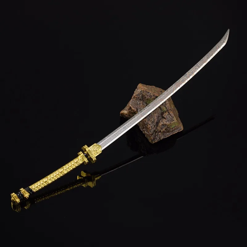 26 センチメートルゴールデンナイフ剣合金モデルゲーム周辺機器アニメフィギュア装飾品コレクション絶妙な工芸品誕生日プレゼントおもちゃ子供