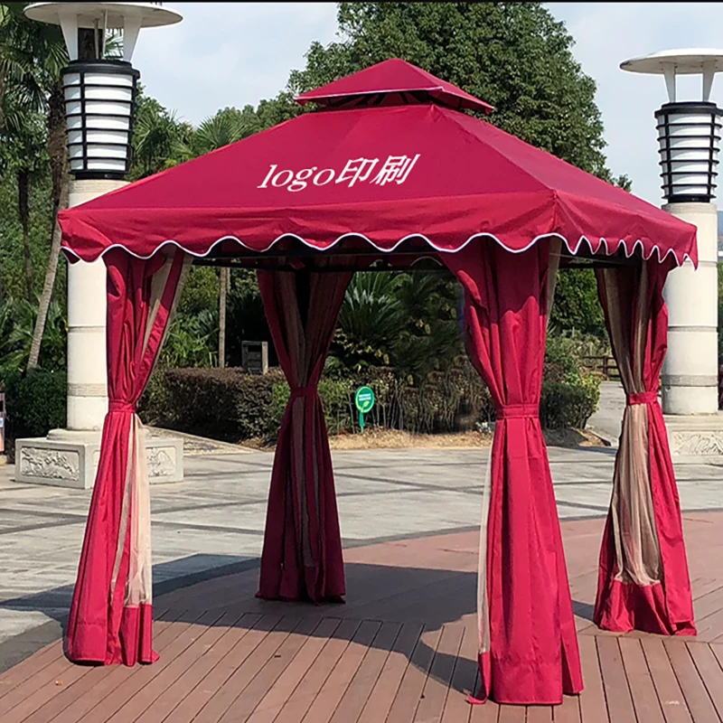 

Outdoor awning canopy courtyard car outdoor advertising campaign stalls four-legged pavilion large Roman tent umbrella