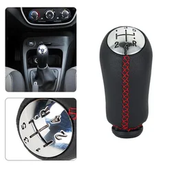 17mm Car Gear Shift Lever Handle For RENAULT CLIO MK3 3 III MEGANE MK2 SCENIC MK2 5 Speed Gear Shift Knob Stick Head