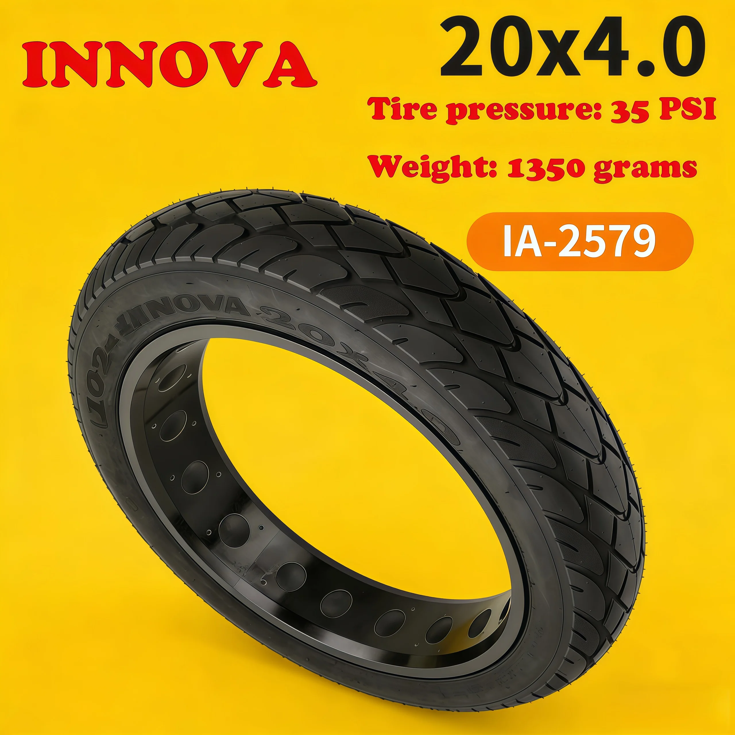

INNOVA IA-2579 Коричневая шина для фэтбайка 20x4.0 дюймов, электрическая, для снега и пляжа, с внутренней камерой, запчасти и аксессуары для велосипедов