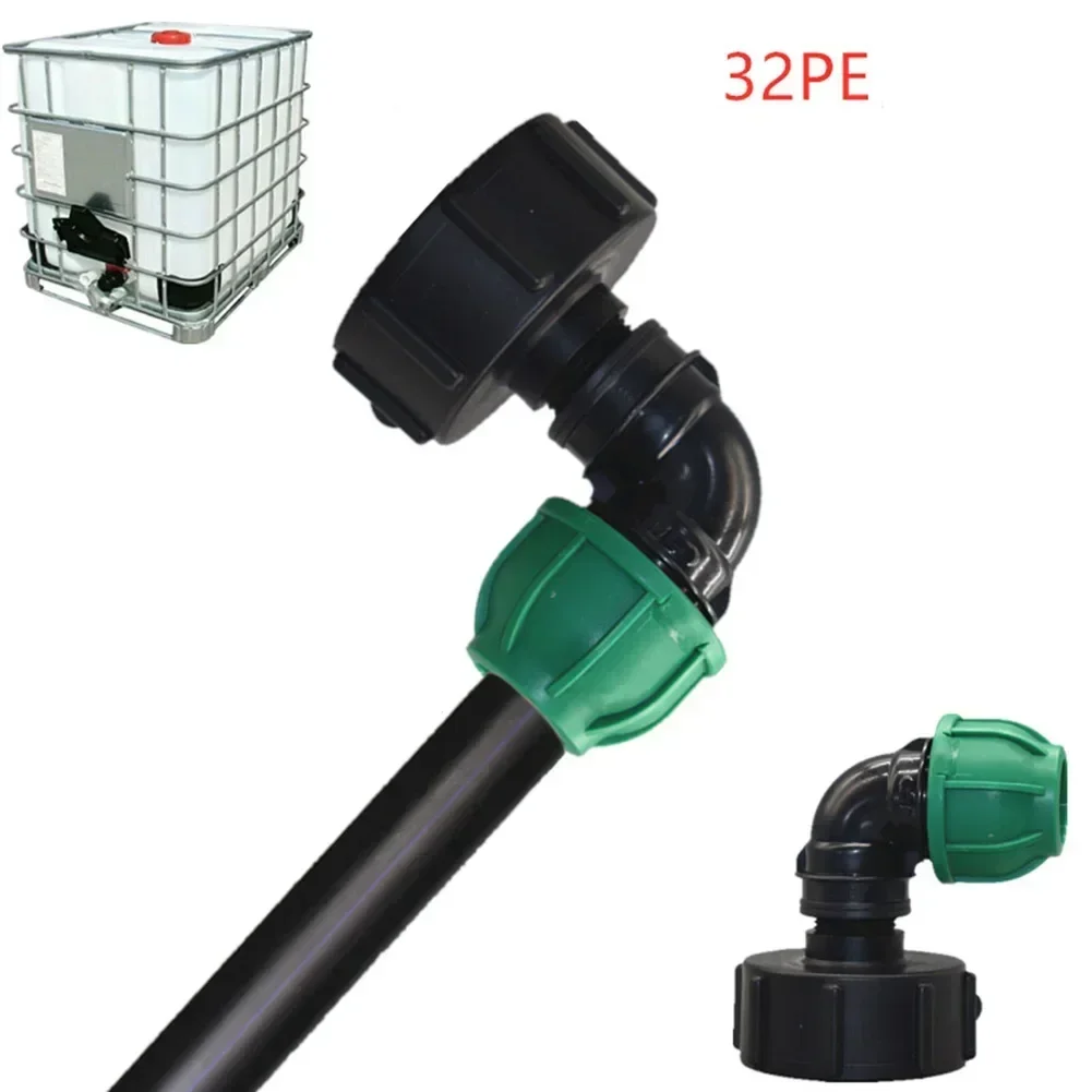 IBC Tank Tap Adapter Connector S60X6 Threaded Hose Pipe Adapter For Outdoor Yard Garden Irrigation Watering System Supplies