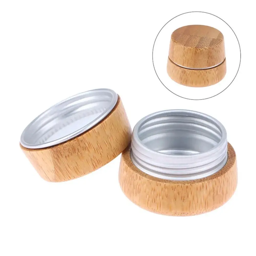 

DIY Sealing Cosmetic Container Portable Refillable Small Aluminum Cans Waterproof Bamboo Cream Bottle Women