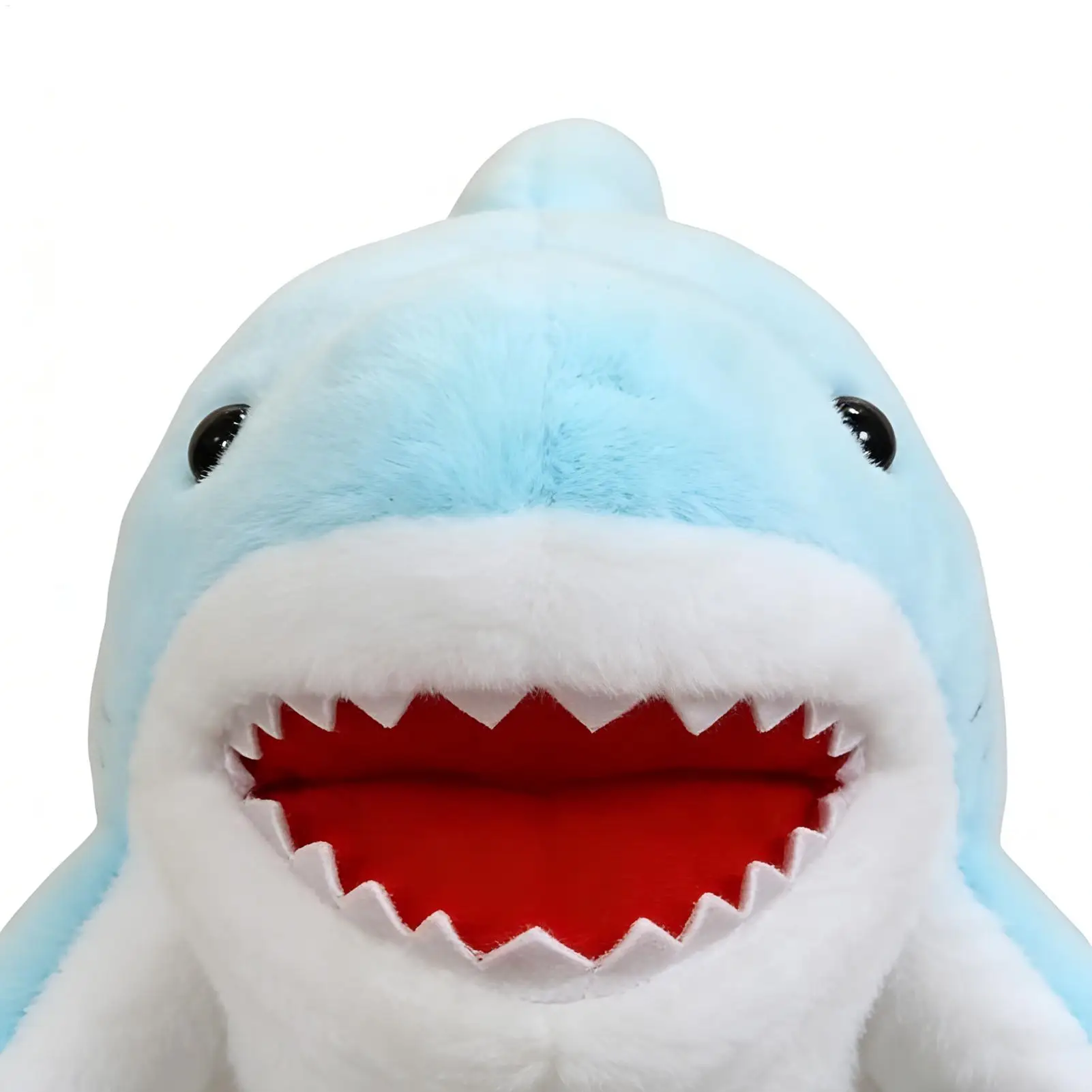 Marionnette à main de requin en peluche, jouets de narration d'histoires avec bouche mobile, marionnette en peluche pour enfants, famille, maison, fête, école, salle de classe