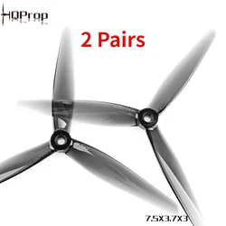 HQPROP 7.5X3.7X3 7537 3-Blade PC Propeller for RC FPV Freestyle 7inch Long Range Drones IFlight Chimera7 Pro