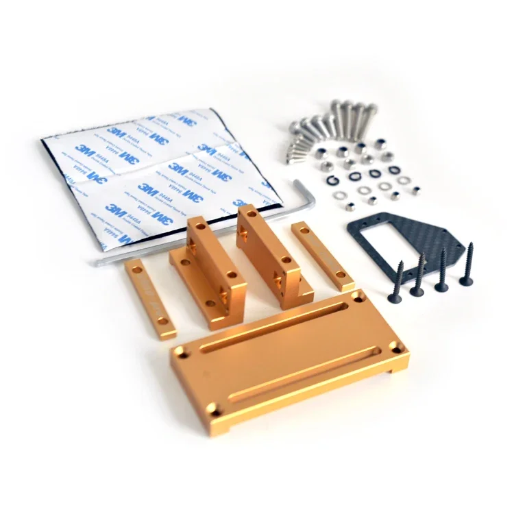 CRRCPRO Methanol Engine Test Bench Set Aluminum Alloy CNC for RC Airplane Helicopter DIY Tool Parts