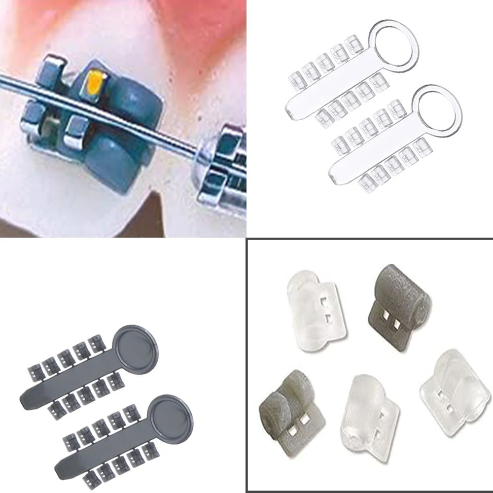 Dental Torsion Rotation Pad 2PCS Orthodontic Wedges For Archwire Brackets Braces Use Consumables Ligature Pad Power chain Tongue