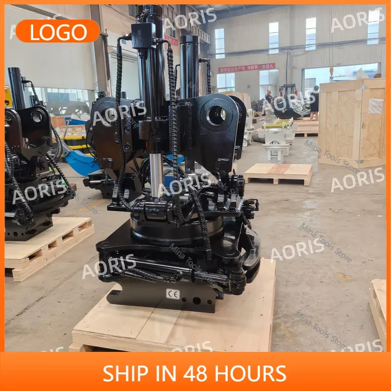 Low-profile Compact Design S Type Hydraulic Excavator Tilt Rotator Quick Hitch for 5-9 Ton Excavator