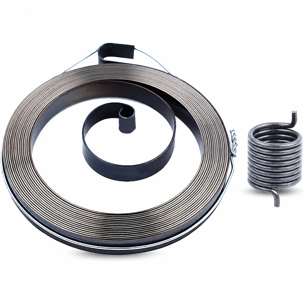 Coil Spring Kit with Starter Turbine, Compatible with Husqvarna 136 137 141 142 Chainsaw, Replaces 530021180 530059677, Saw Part