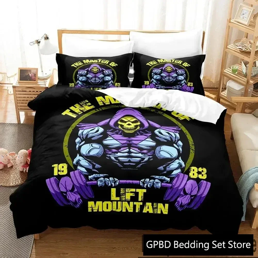 

3D Print Snake Mountain Gym Bedding Set Bedroom Soft Modern Bedspreads Comefortable Kids Duvet Cover Quilt Cover And Pillowcase