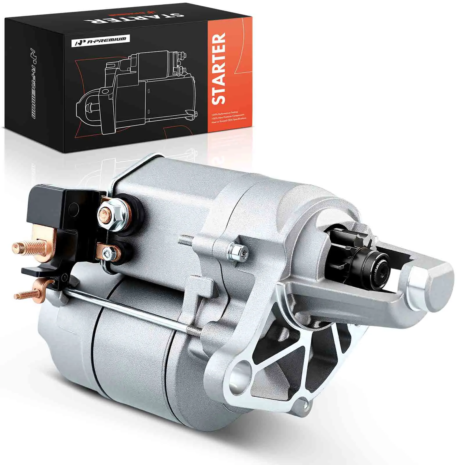 A-Premium Starter Motor for Dodge Ram 1500 Ram 2500 Ram 3500 1994-1995 Ramcharger 1976-1978 Charger 1968-1974 Challenger Dart