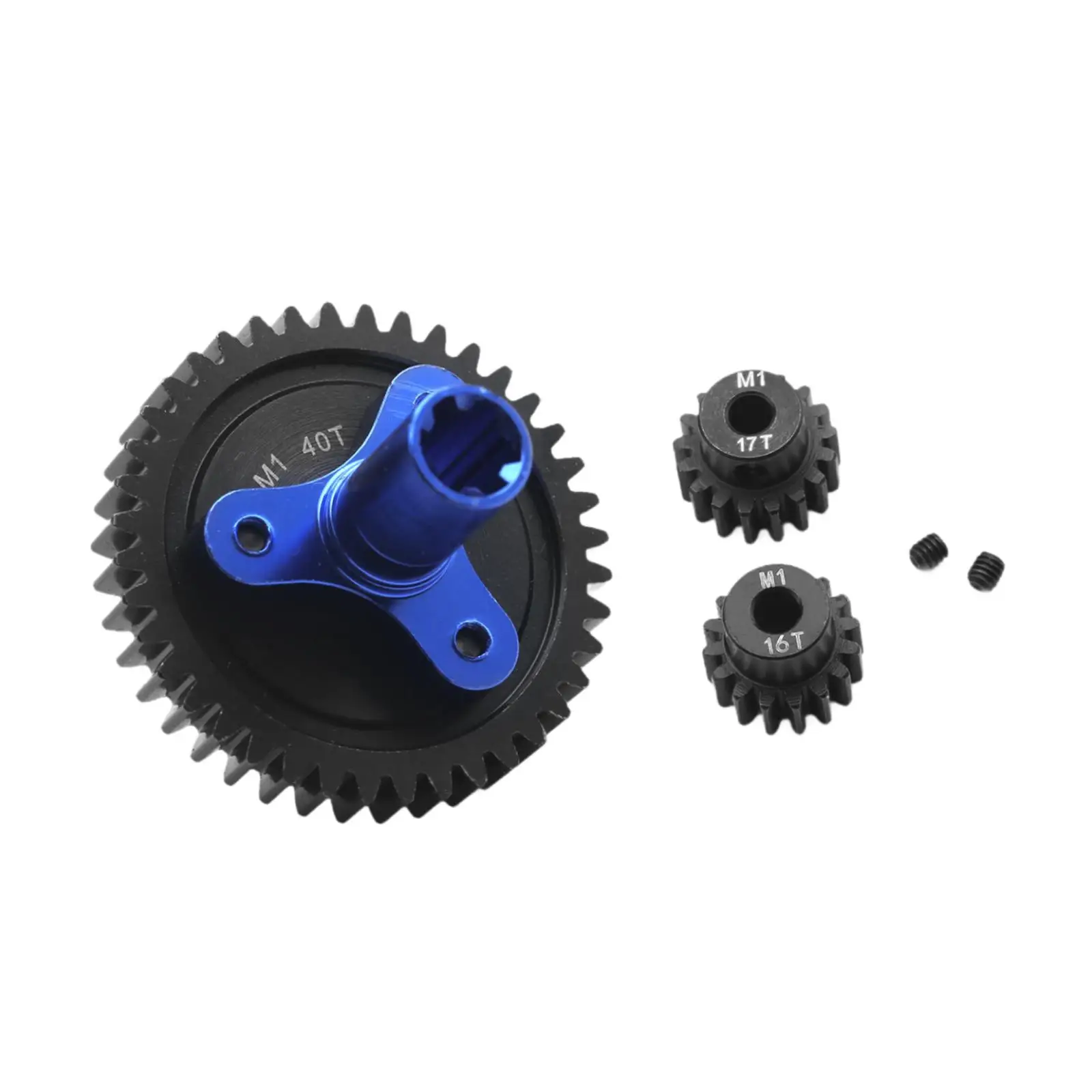 3 Pieces 1:10 Metal Spur Gear Slipper Clutch RC Model Vehicle Parts Replace Parts M1 Gear for 4S 1/8 Typhon DIY Modified Trucks