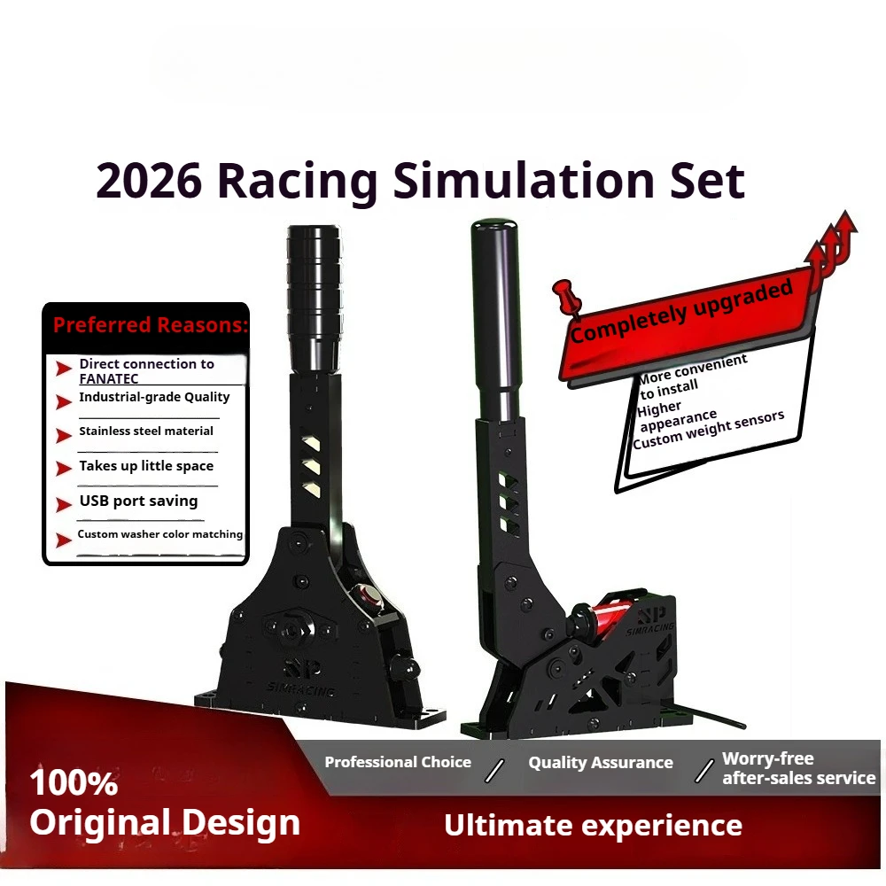 SXP PC 레이싱 게임 시뮬레이터 시뮬러용 순차 시프터 및 핸드브레이크 Simagic MOZA mini r5 r9용, Fanatec 연결, PS 및 XBOX 지원