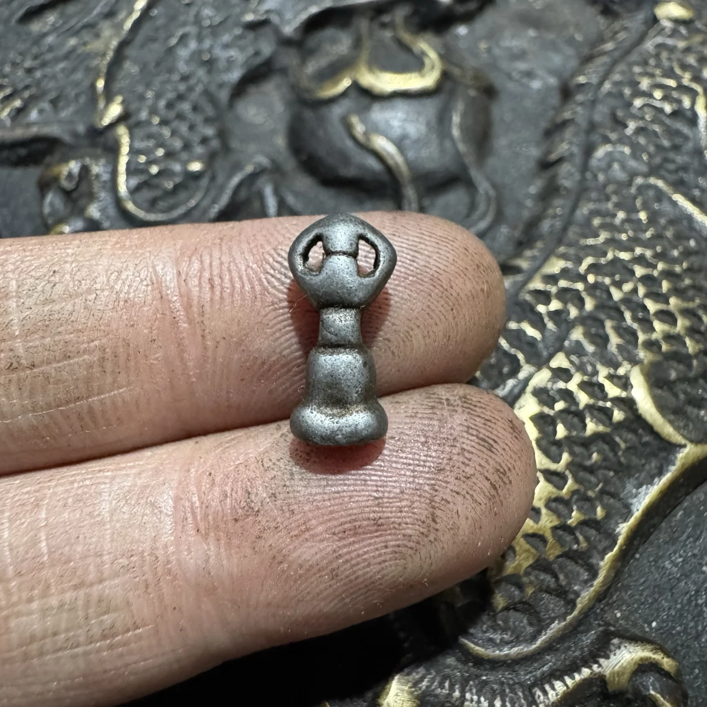 Tibetan Miniature Accessories - Exquisite Handcrafted Tibetan Iron Bag Charms, Necklace Keychains, Home Decor Collectibles
