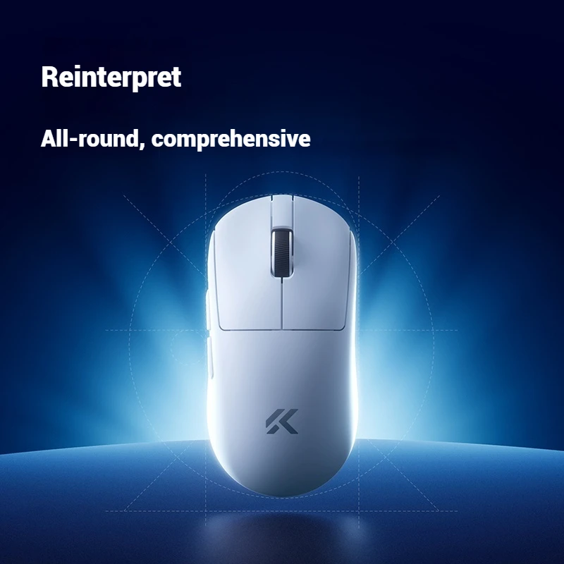 

New MCHOSE A7 V2 Pro Ultra Gaming Mouse Tri-Mode Wireless Bluetooth Lightweight Design PAW3395/PAW3950TI E-sport Office