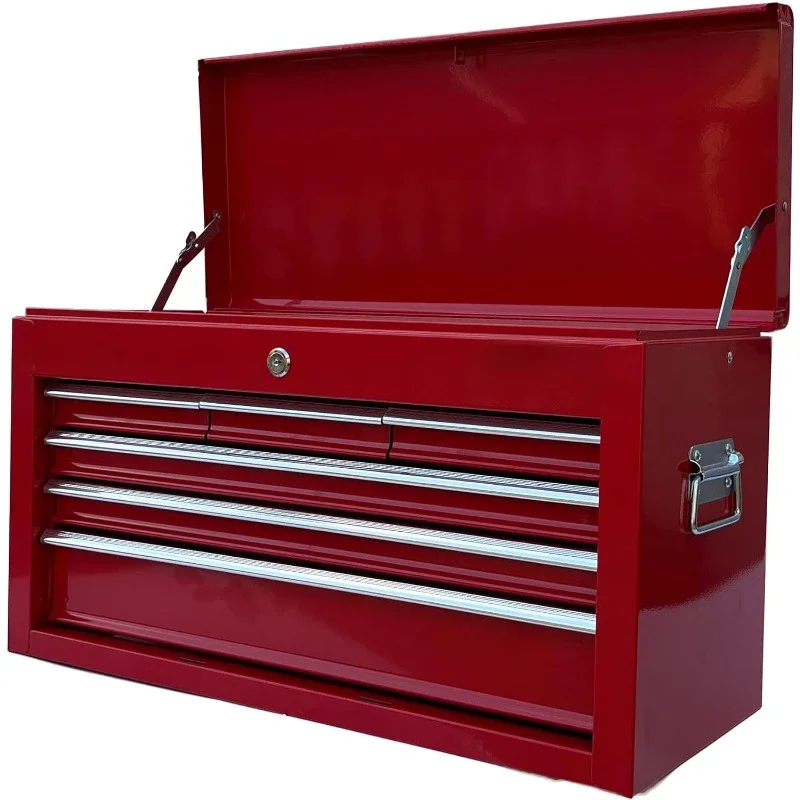 

Workington Portable Metal 24" 6-Drawer Tool Chest Cabinet with Ball Bearing Drawer Slides Steel Tool Storage Box Organizer USA
