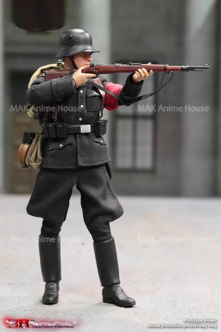 DEED 3R TG80005 1/12 WWII Duitse Honor Guard Salute Soldaten Archard Action Figure 6 ''Mini Soldaat Model Volledige Set Collectible