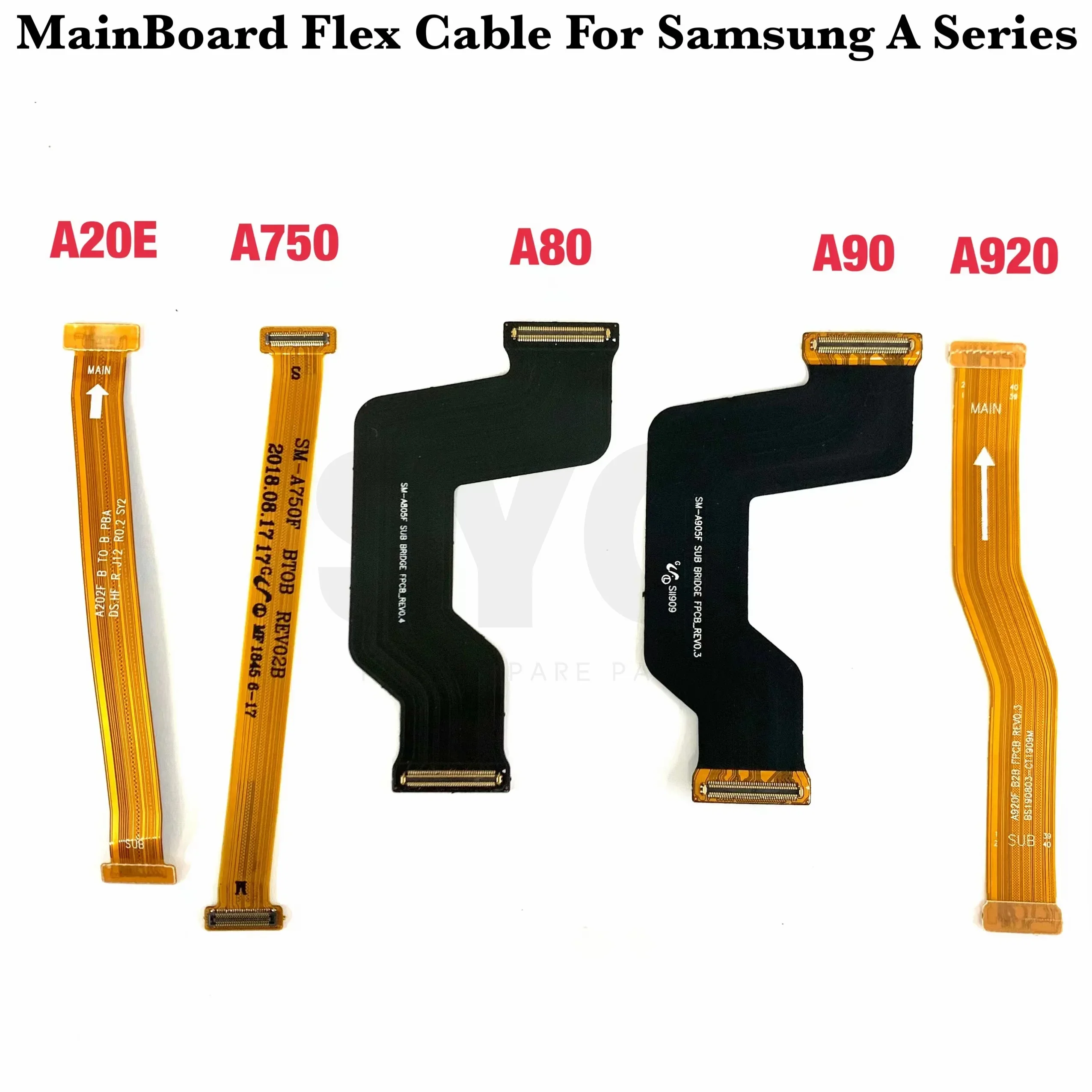 For Samsung A10 A20 A30 A40 A50 A60 A20E A70 A80 A750 A920 Main Board Connector Motherboard Connection Flex Cable