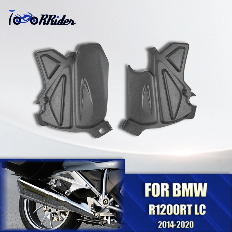 Motorcycle Foot Mud Splash Guard Cover Plate Panel Protector Rear Footpegs Pedals For BMW R1200RT LC 2014-2020 2019 2018 2017