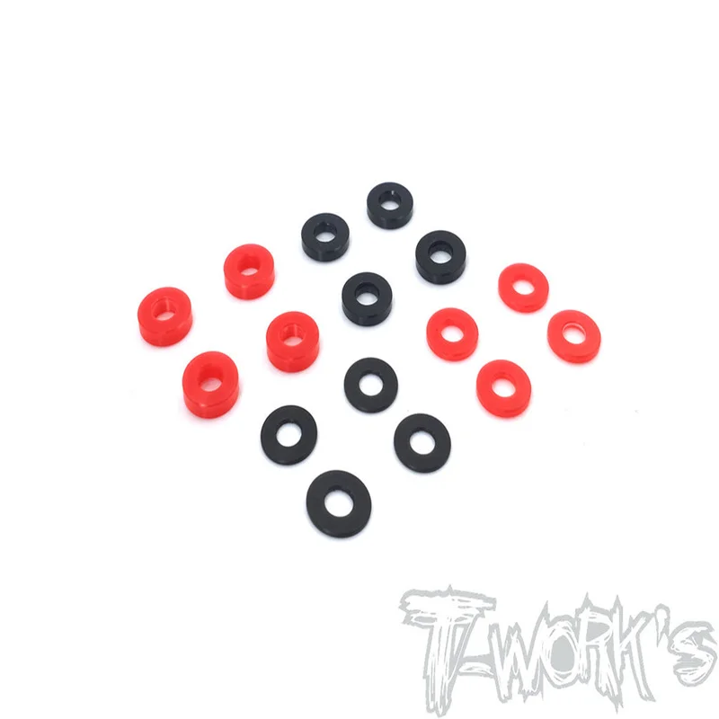 Original T works TO-292-HB POM Rear Wheel Hub Spacer Set ( For HB D817/819/819RS/RGT8 ) 0.5/1.0/1.5/2.0 each 4pcs. Rc part