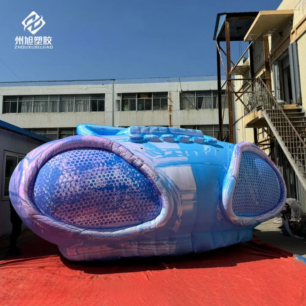 Inflatable radio, inflatable radio for booth decoration, custom inflatable speaker/recorder