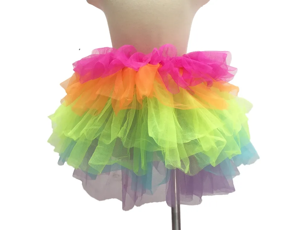 Fashion Girls Tutu Super Fluffy Colorful petticoat Princess Ballet Dance Tutu Skirt Kids Cake Skirt Chritsmas Children Clothes