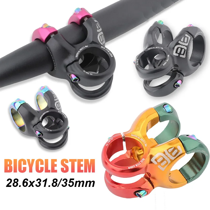 HASSNS Bike stem Mtb power stem Bicycle bridge mtb mountian bike short power mtb High-strength short handlebar for Bicycle