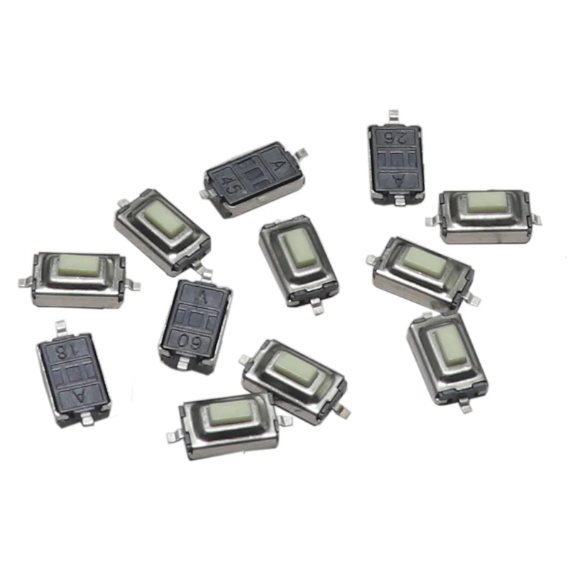 【200-50PCS】Tact Touch Micro Switch 3X6X2.5 Tactile Push Button Switch 3*6*2.5 mm SMD 2 Pin Car Remote Control Key Button Switch