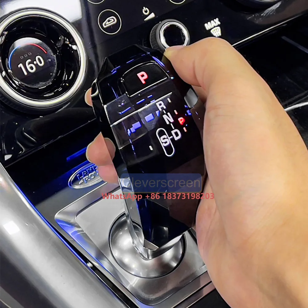

New Car Interior Accessories Luxury Crystal Car Gear Shift Knob for Land Range Rover Sport 2014-2017 Evoque Jaguar XEL