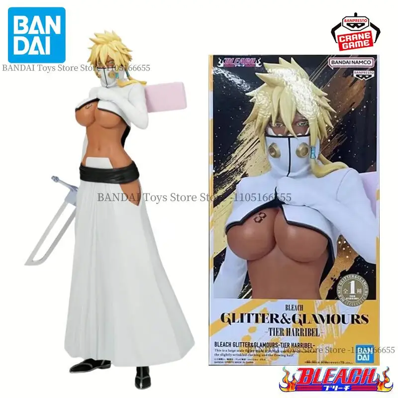 

Bandai Original Banpresto BLEACH GLITTER&GLAMOURS-TIER HARRIBEL Action Figures Anime Figuras Cartoon Doll Kids Toys Juguete Gift