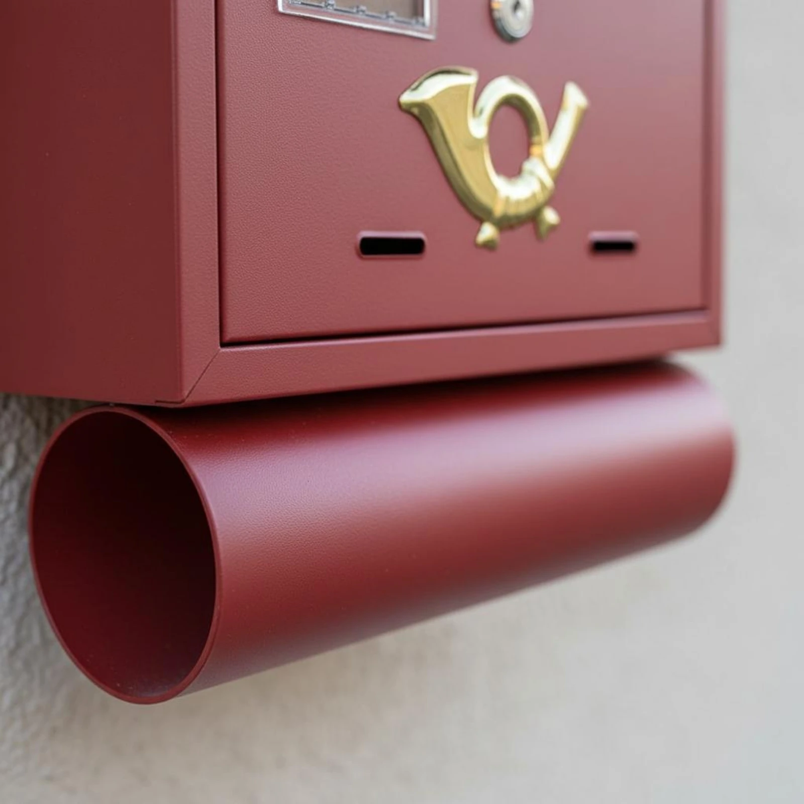 

Wall Mounted Mailbox Lockable Wall-Mounted Mailbox Metal Mail Box Powder-Coated Easy to Install for Front Porch