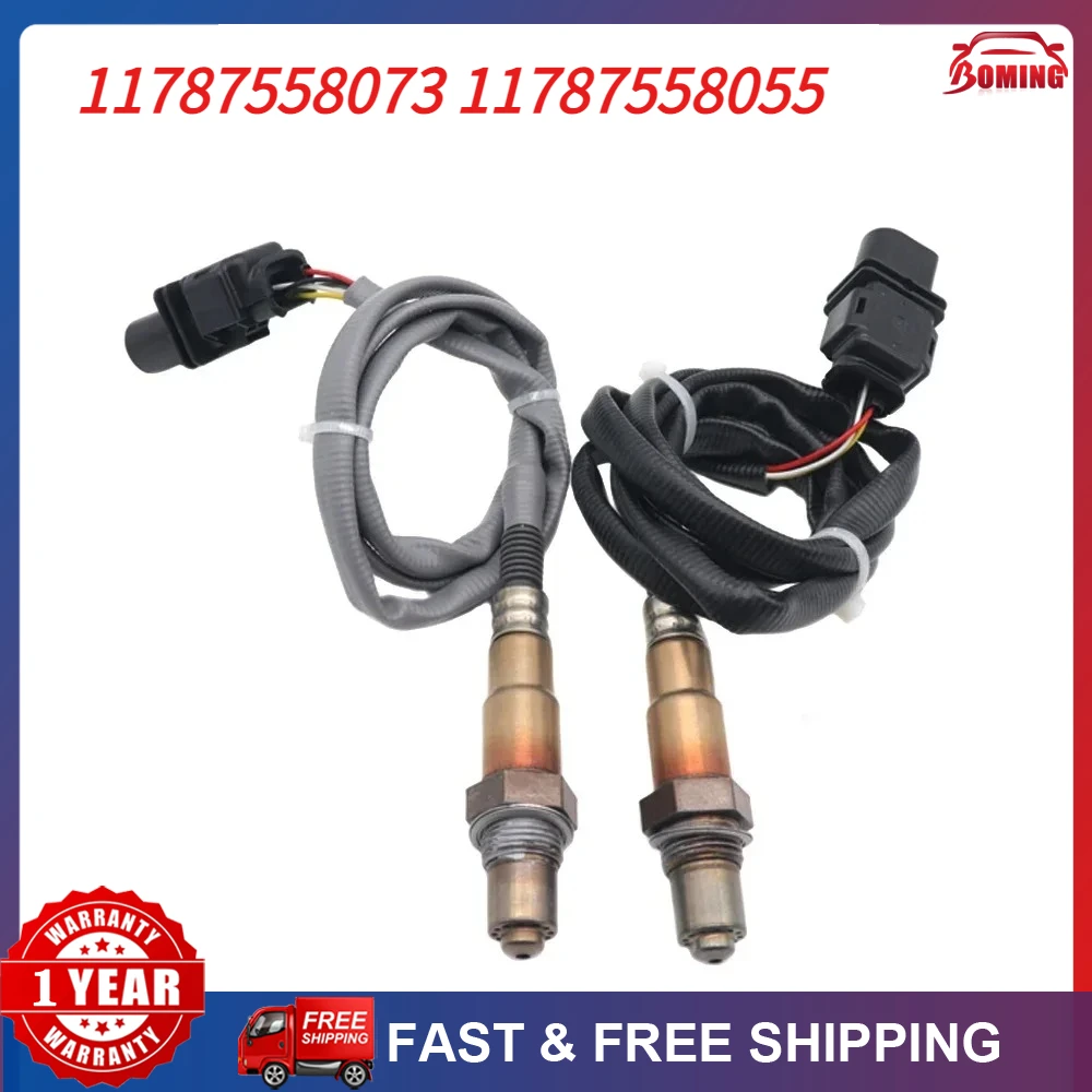 

11787558055 11787558073 Lambda O2 Oxygen Sensor 2PCS For BMW 3 5 6 7 X1 130i 125i 323i 325i 523i 528i 530i Cyl 1-3 4-6