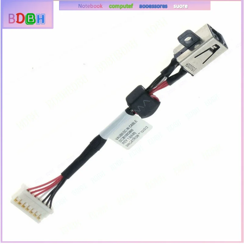 For Dell For XPS 15 9550 9560  DC Power Jack Charging Port Dock Harness Cable