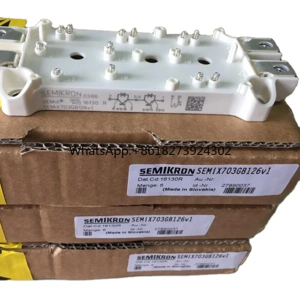 

350amp Semix353GB126v1 Keramische Igbt Module, 1200 Halfgeleider Power Module Geul Igbt Modules