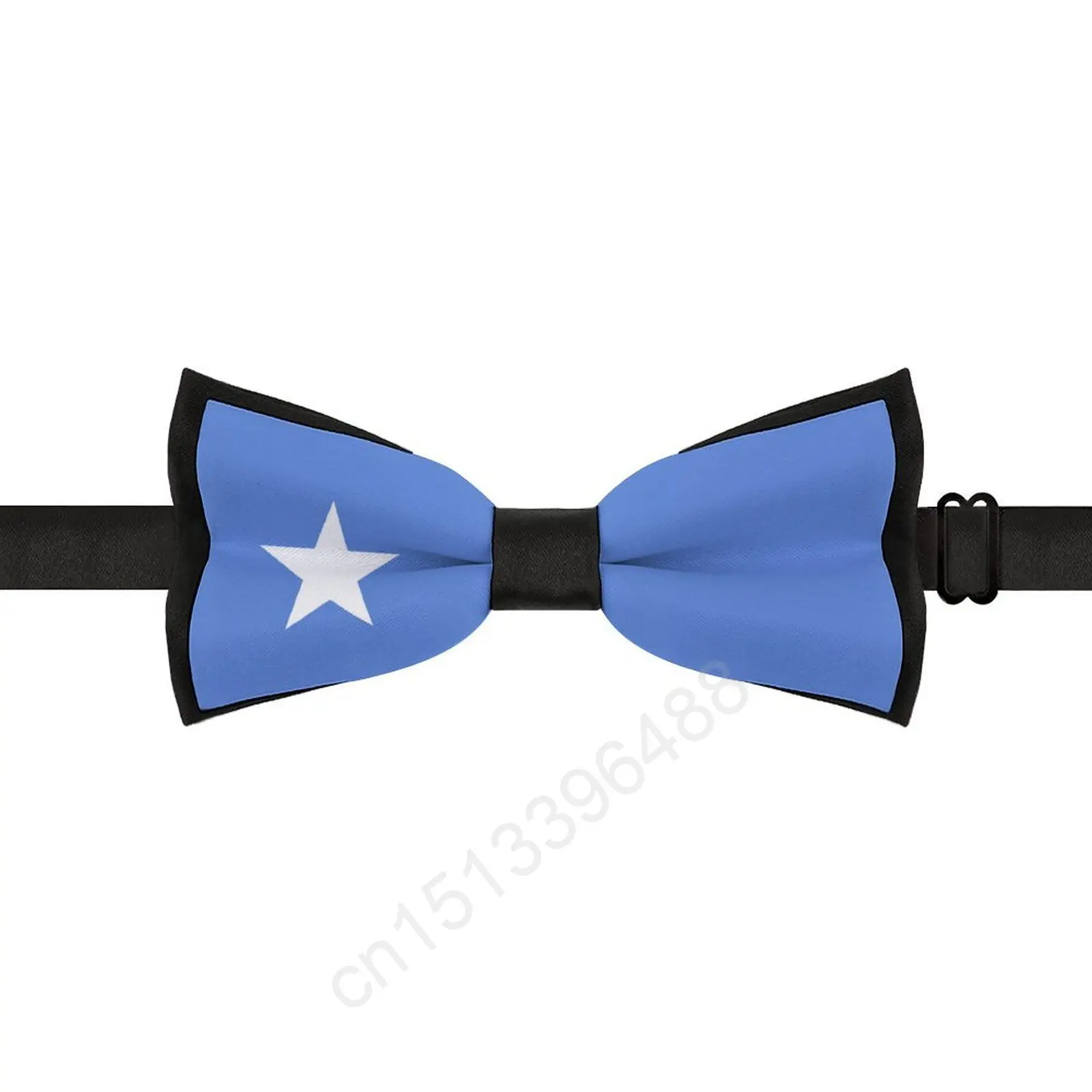 

2025 Polyester Somalia Flag Bowtie for Men Fashion Casual Men's Bow Ties Cravat Neckwear For Wedding Party Suits Tie