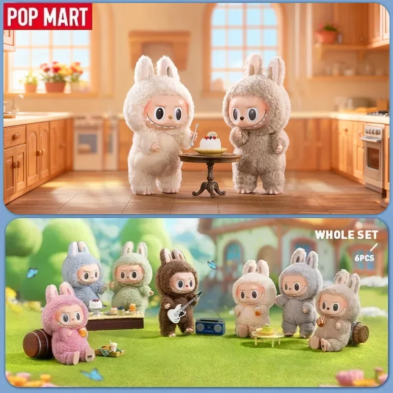 

Захватывающая макаронная слепая коробка POPMART Коллекционная виниловая кукла с подвеской Kawaii Guess Сумка Игрушка Подарок на день рождения для коллекционеров