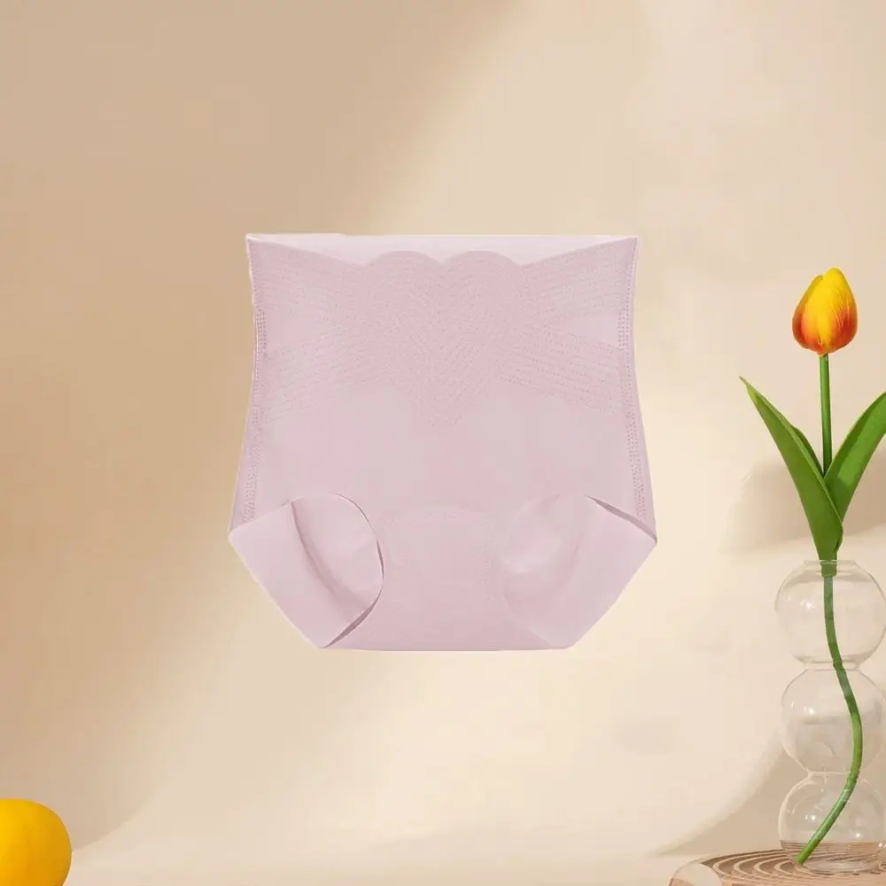 

Ultra-thin Postpartum Body Shaper High Waist Lingerie Seamless Underpants Belly Contracting Ice Silk Butt Lifter Briefs Women