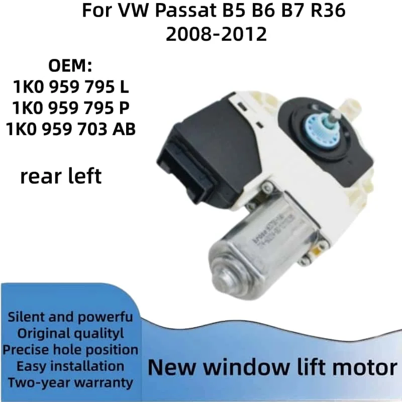 Für VW Passat CC B5 B7 B6 Fensterhebermodul Hinten Links Hinten Rechts 1K0959794L 1K0959795L 1K0959794Q 1K0959795Q Neu Hochwertig – Detail 5