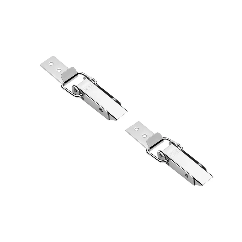 

2pcs Stainless Wooden Box Latches Heavy Alloy Small Box Packing Buckle Latch Duty Hook Locks Jewelry Toolbox Hooks Hardware