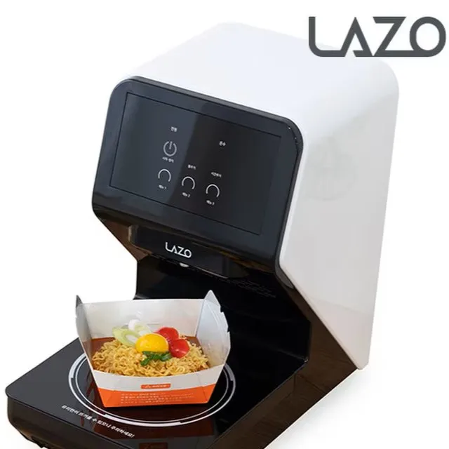

.LAZO Compact Korean Ramen Induction Cooker | One-Touch Electric Noodle Maker for Hotels, Offices, and Self-Service Kitchens