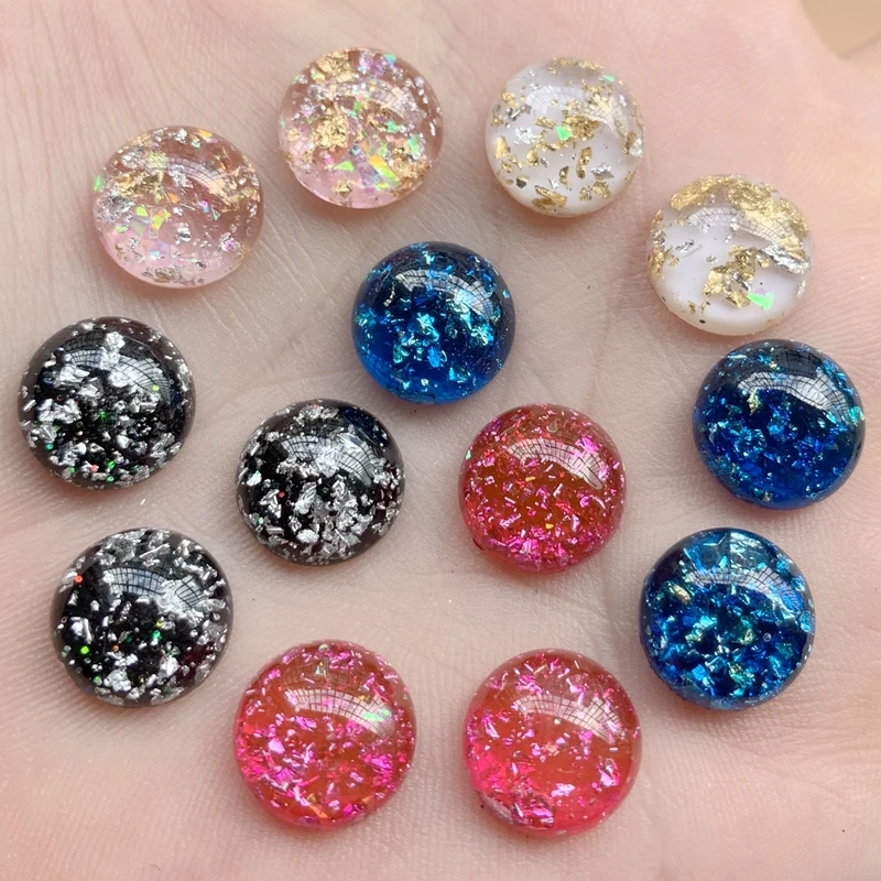 DIY30pcs/lot 5*11.5 mm rehearsal bead flat-backed drill scrapbook wedding semi-bead jewelry craft Earrings DIY accessories