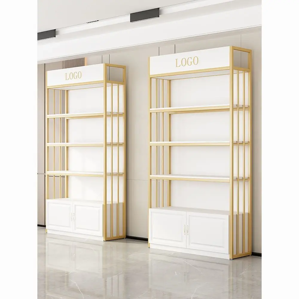 

Multi-layer nail rack beauty salon product display cabinet skin care cosmetics display cabinet supermarket metal shelf