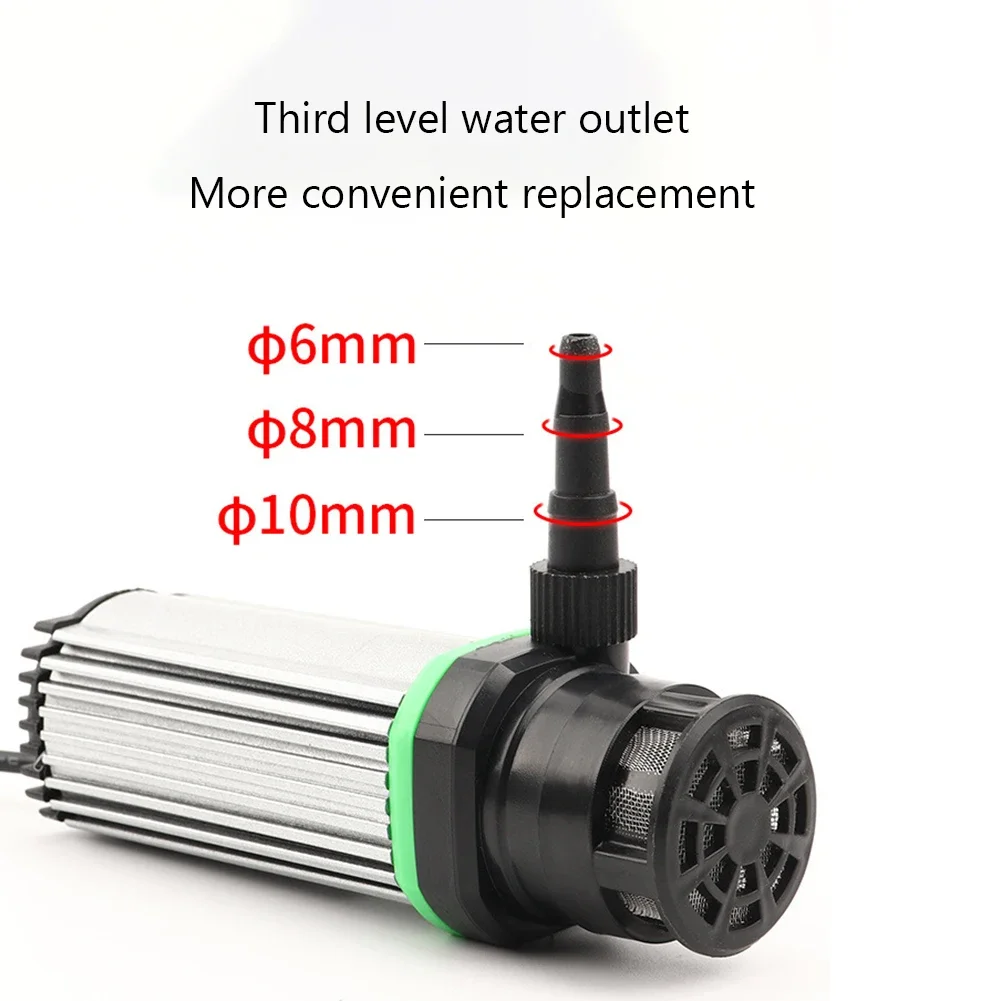 DC 12V Submersible Water Pump Water Flow Speed Adjustable Bottom Suction Water Pump for Slotting/Cutting/Water Drilling Machine