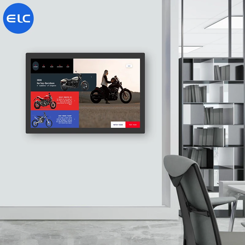 Wholesale Digital Signage 1920*1080 FHD Screen Tablet RK3566 Quad Core 2GB POE/NFC Optional For Business Advertising Display
