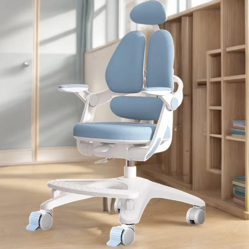 

Study Chair Designer Child Stool Safety Seats Furniture Kids Design Room Children School Armchair Fauteuil Girl Growing LT