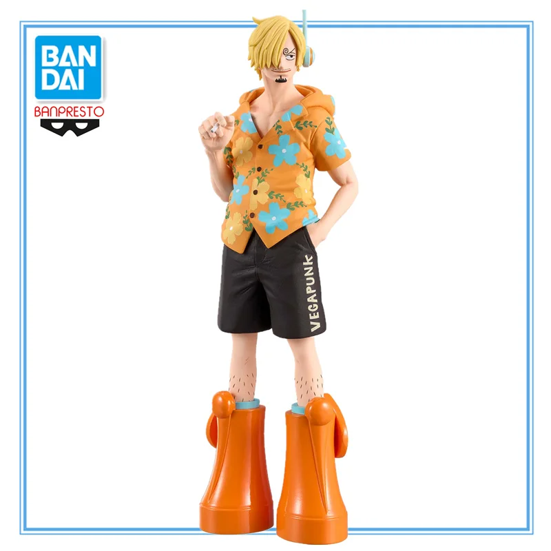 

Оригинальная фигурка Banpresto DXF, цельная фигурка Sanji The Grandline Men Egghead, Оригинальная фигурка аниме, коллекционные игрушки из ПВХ