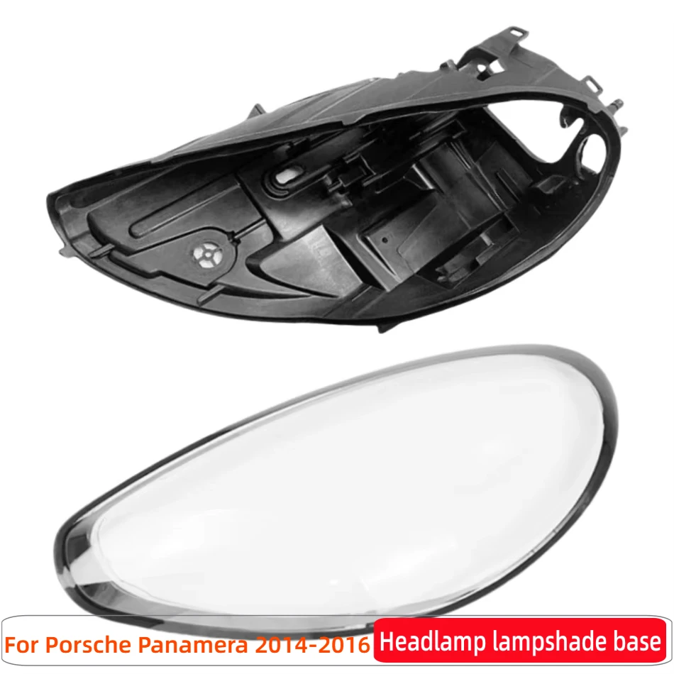 

For Porsche Panamera 2014 2015 2016 Base Head Lamp Shell Headlight Base Headlight Headlamp Cover Lens