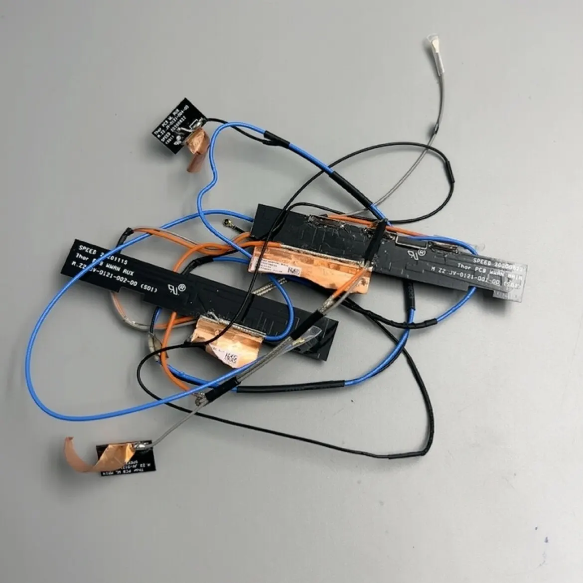 Сменная беспроводная антенна для ноутбуков L15 Gen1 Gen2, комплект внутренних антенн WiFi WLAN WWAN 5G, совместимый с Intel AX200