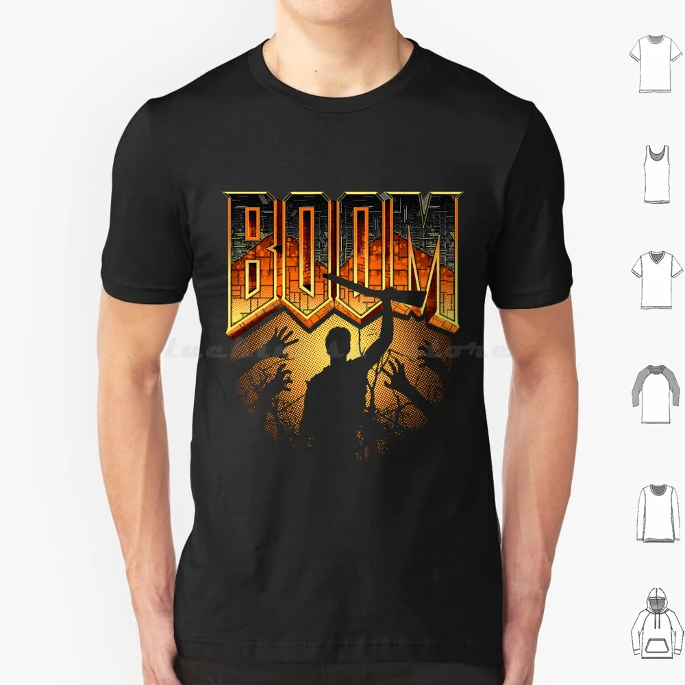 Boom T Shirt Men Women Kids 6xl Boom Boom Funny Rap Hip Hop Boom Bap Mf 2 Pac Biggie Jay Z Old School Horror Ash Boomstick